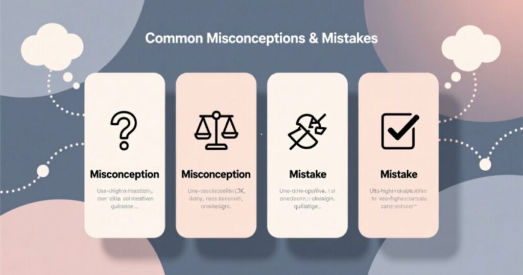 Common Misconceptions & Mistakes