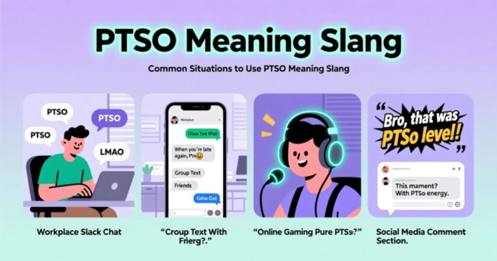 Common Situations to Use PTSO Meaning Slang