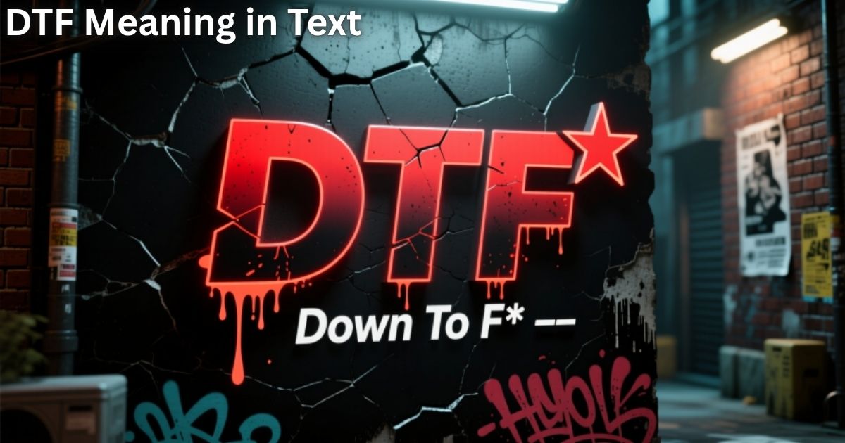 DTF Meaning in TextDown To F”