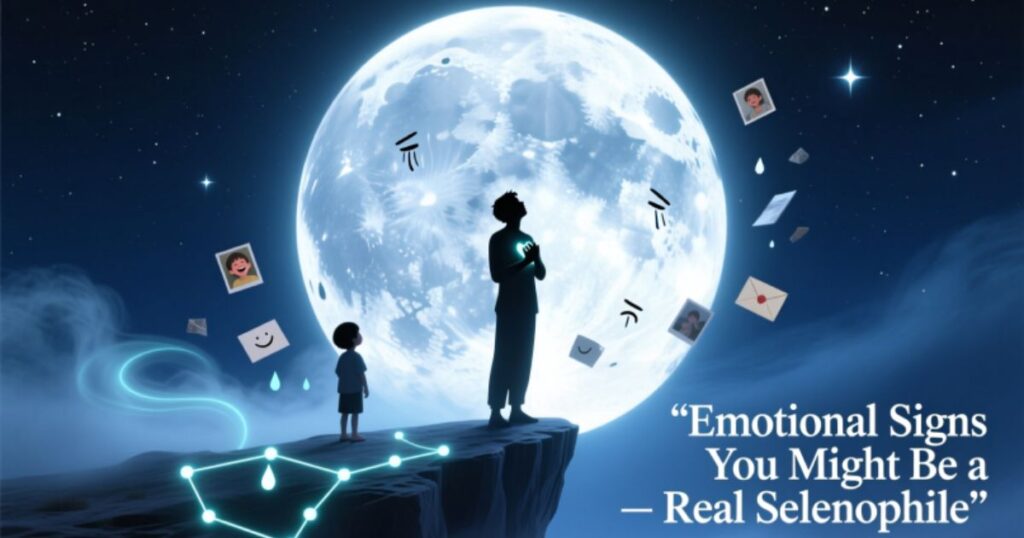 Emotional Signs You Might Be a Real Selenophile
