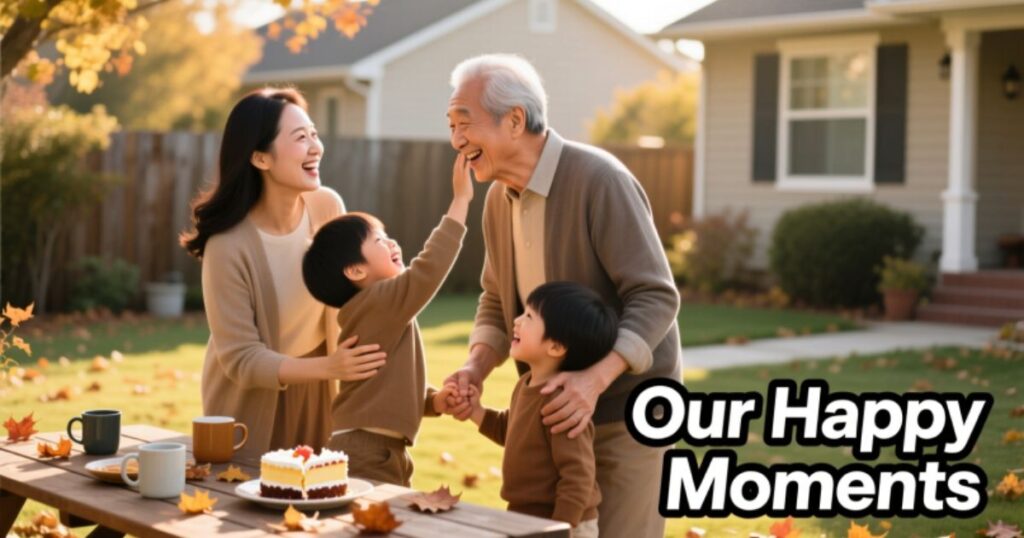 Family Happy Captions