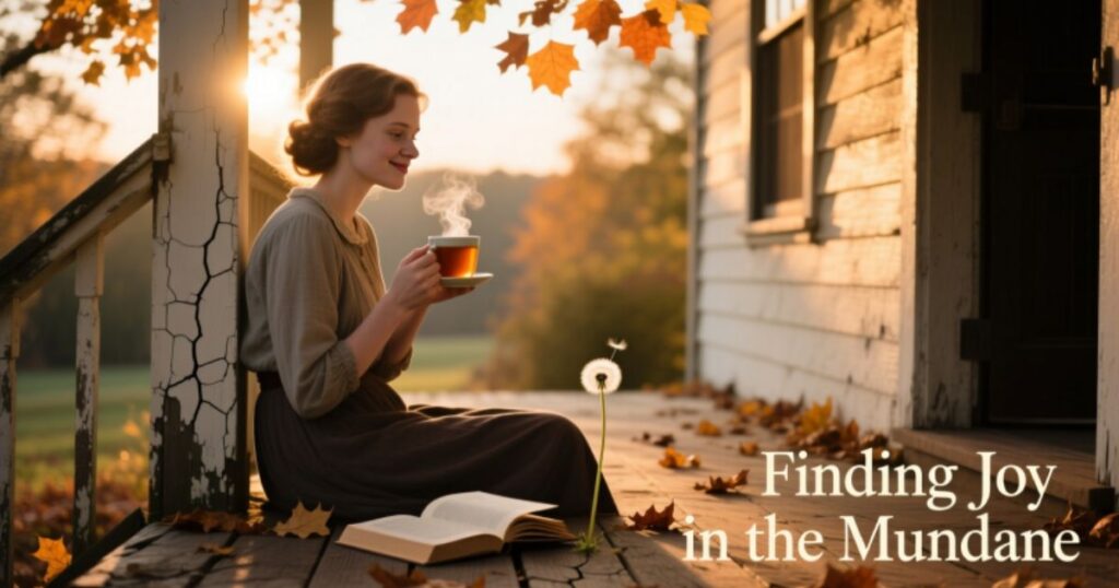 Finding Joy in the Mundane
