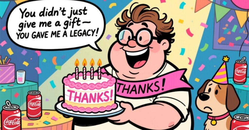 Funny Birthday Thank You Responses That'll Make Everyone