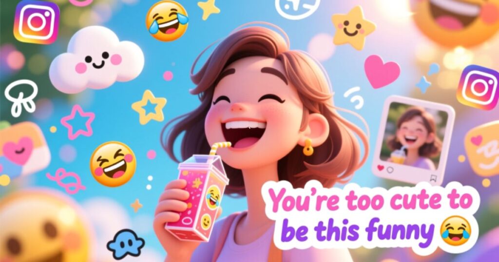 Funny Comments for Girls on Instagram
