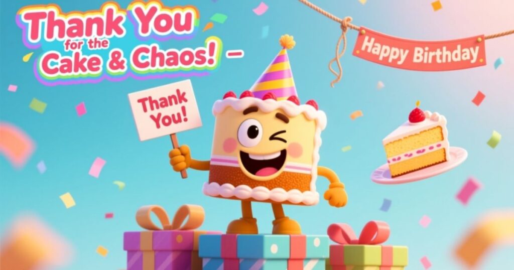 Funny birthday thank you responses