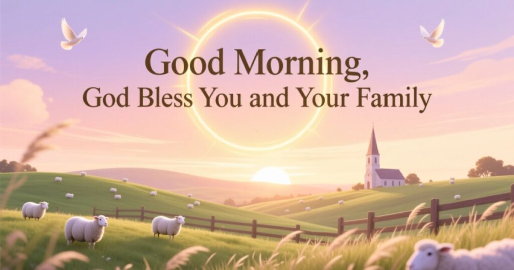 Good Morning God Bless You And Your Family