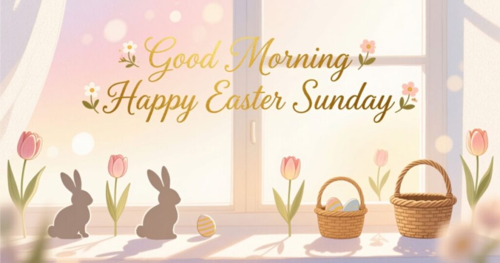 Good Morning Happy Easter Sunday