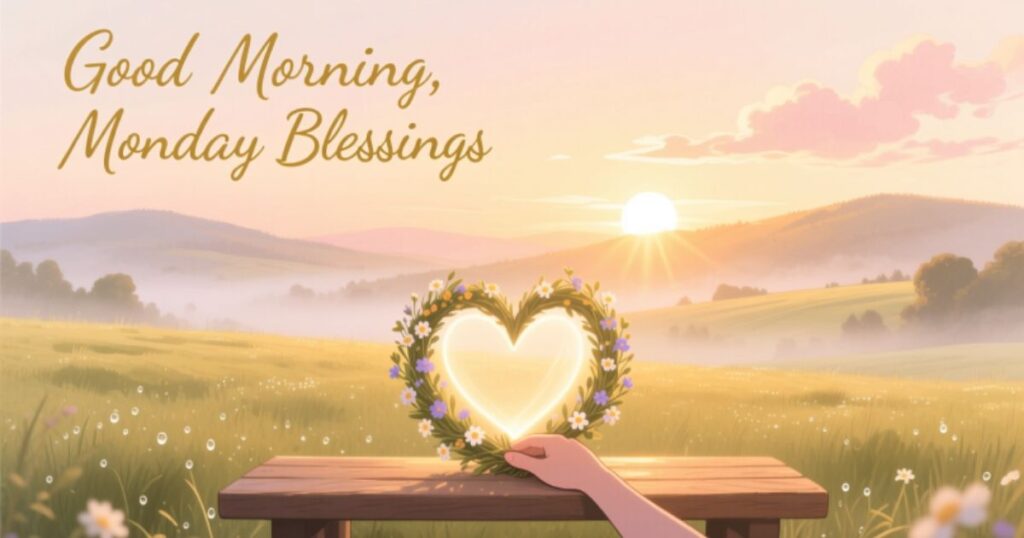 Good Morning Monday Blessings Images and Pictures