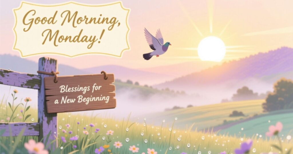 Good Morning Monday Blessings Quotes