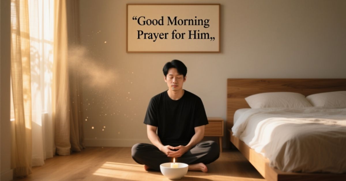Good Morning Prayer for Him