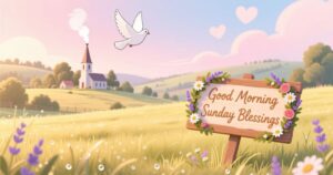 Good Morning Sunday Blessings