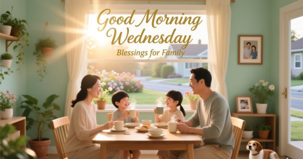 Good Morning Wednesday Blessings for Family