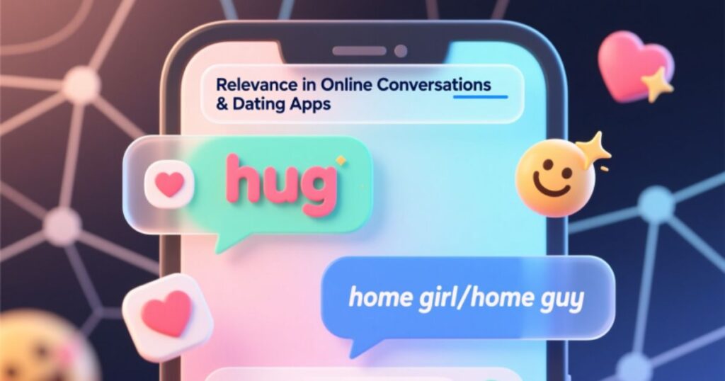 HG Meaning in Text Relevance in Online Conversations & Dating Apps