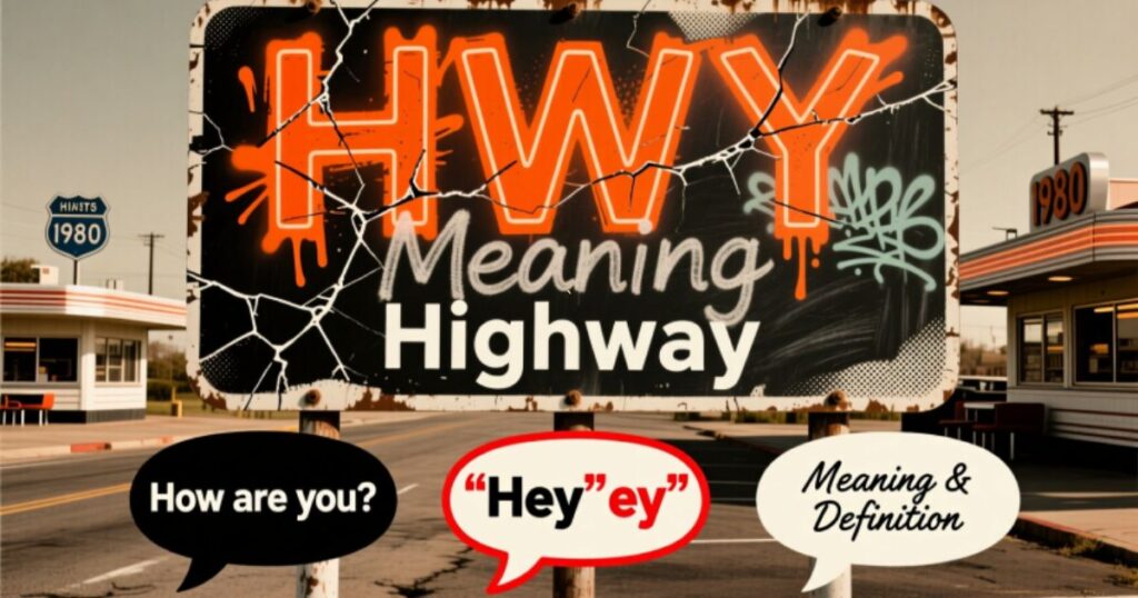 HWY Meaning in Text Background & Origin