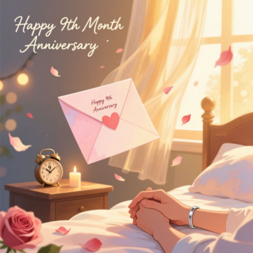Happy 9 Month anniversary for boyfriend