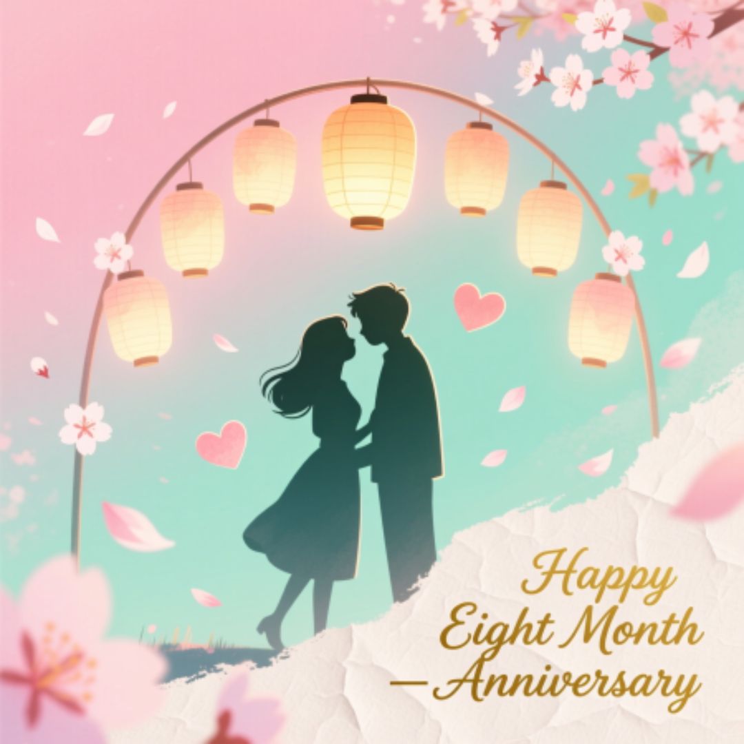 Happy Eight Month Anniversary