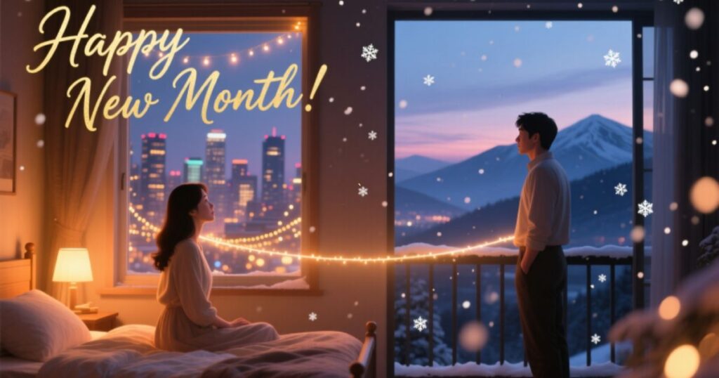Happy New Month Message To My Love Far Away