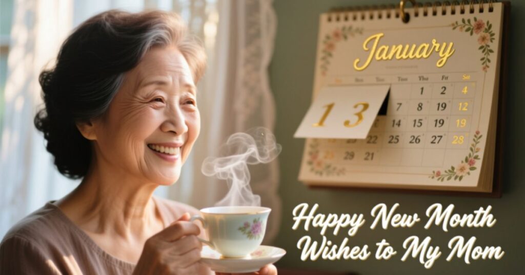 Happy New Month Wishes to My Mom