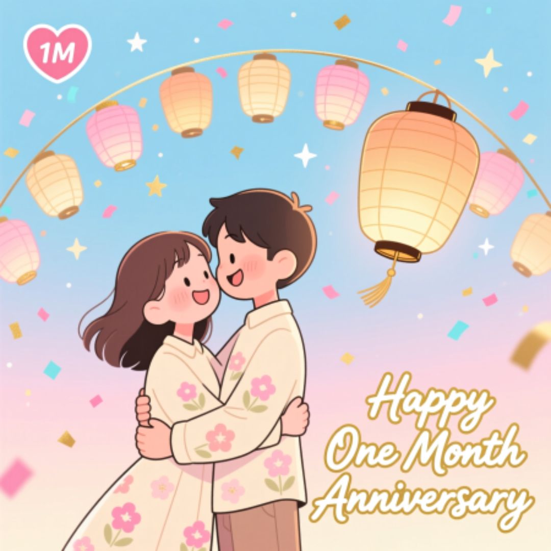 Happy One Months Anniversary: