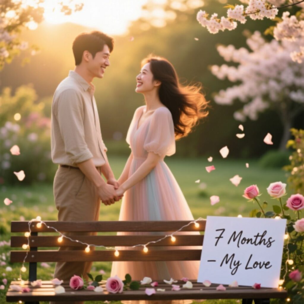 Happy Seven Month Anniversary Wishes for Wife