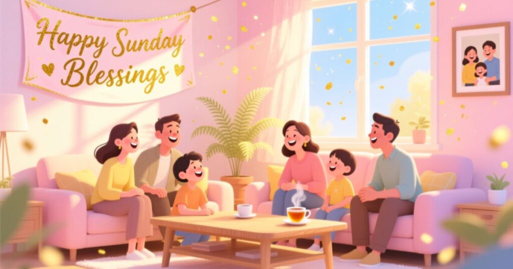 Happy Sunday Blessings for Friends and Family