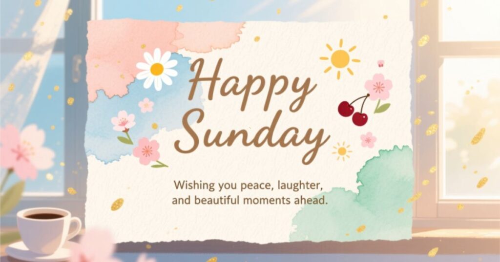 Happy Sunday messages for friends and loved ones