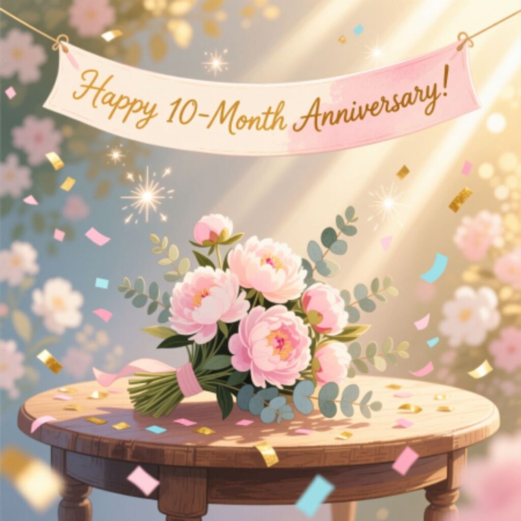 Happy Ten Month Anniversary Wishes