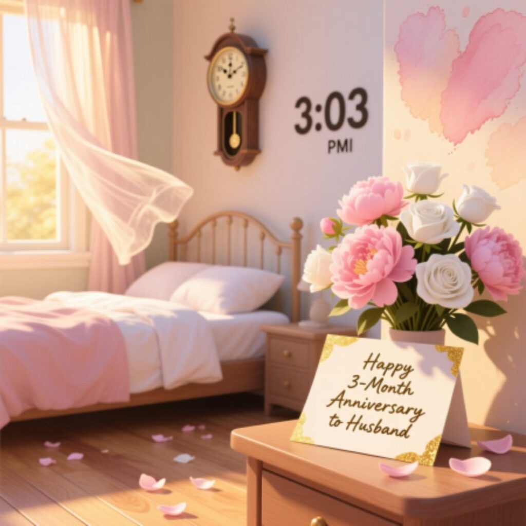 Happy Three-Month Anniversary Wishes for Wife
