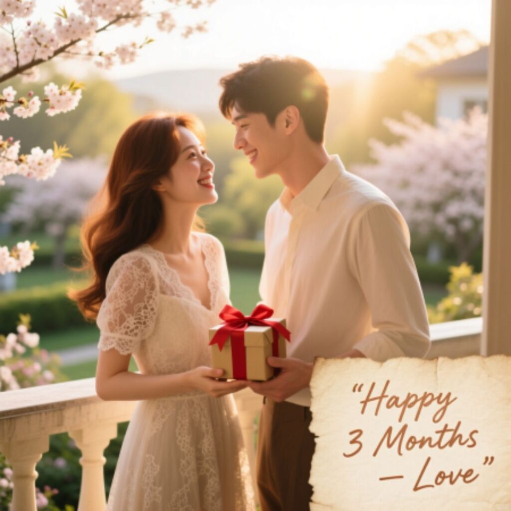 Happy Three-Month Gift