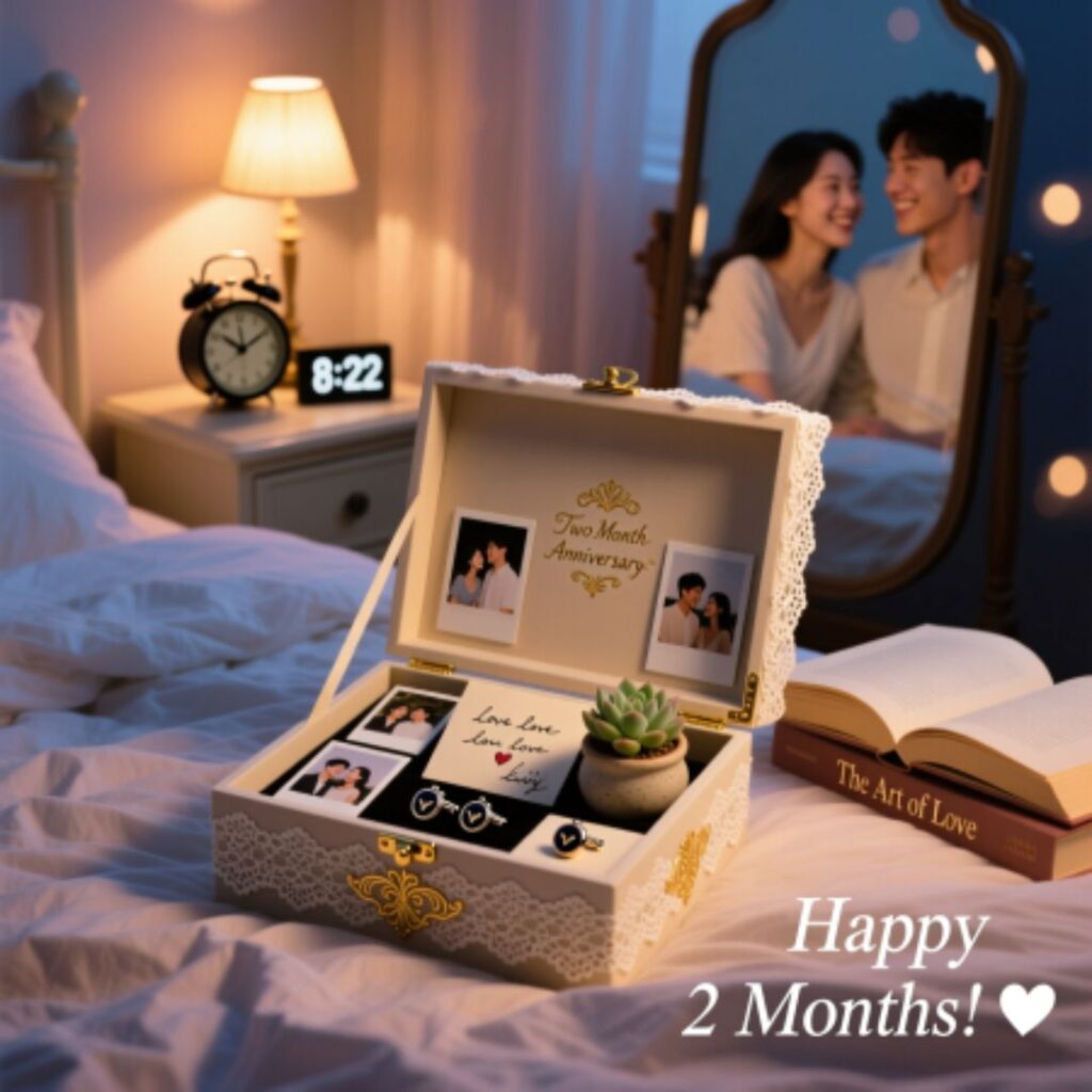 Happy Two Months Anniversary Gift for Boyfriend
