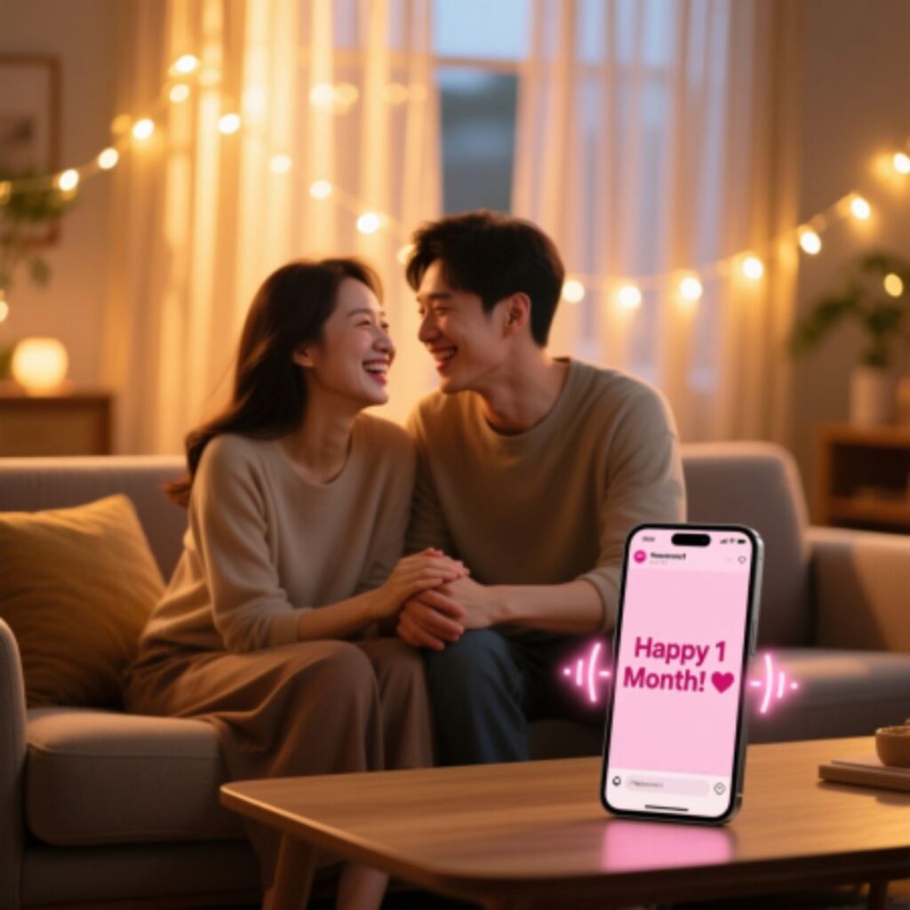 Happy one month anniversary Text messages