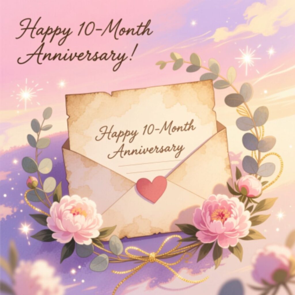 Heartfelt Happy Ten Month Anniversary Wishes
