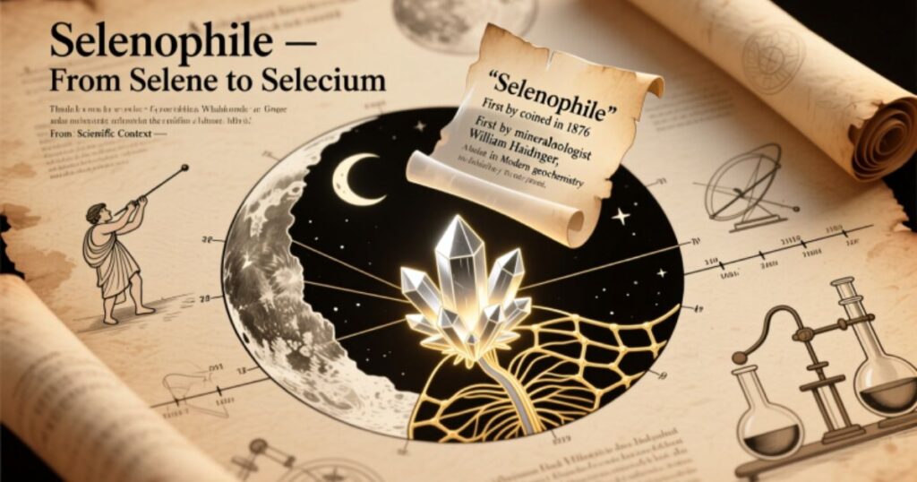 How the Word Selenophile Originated and Evolved
