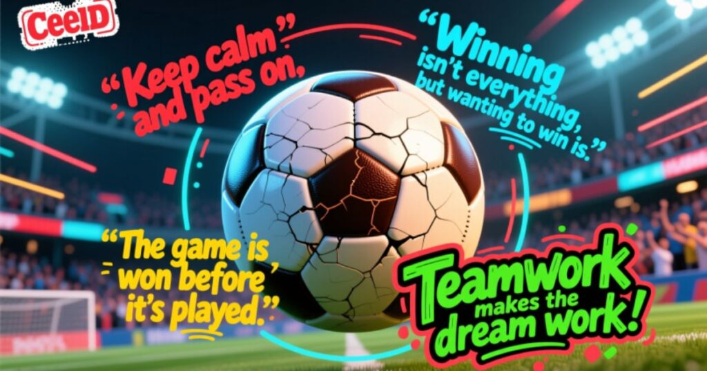 Iconic Sayings with a Football Twist