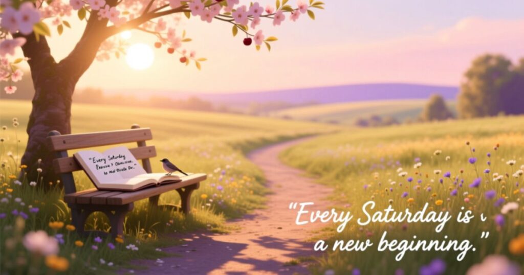 Inspirational Saturday Blessings and Positive Quotes to Motivate You