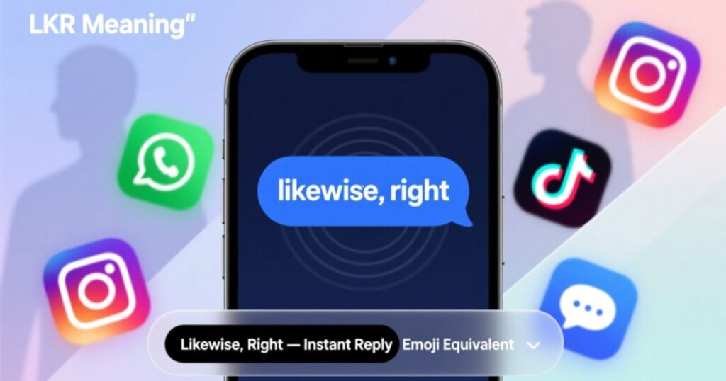 LKR Meaning in Text: Meaning in Chat, WhatsApp, Instagram, and TikTok
“likewise, right”
