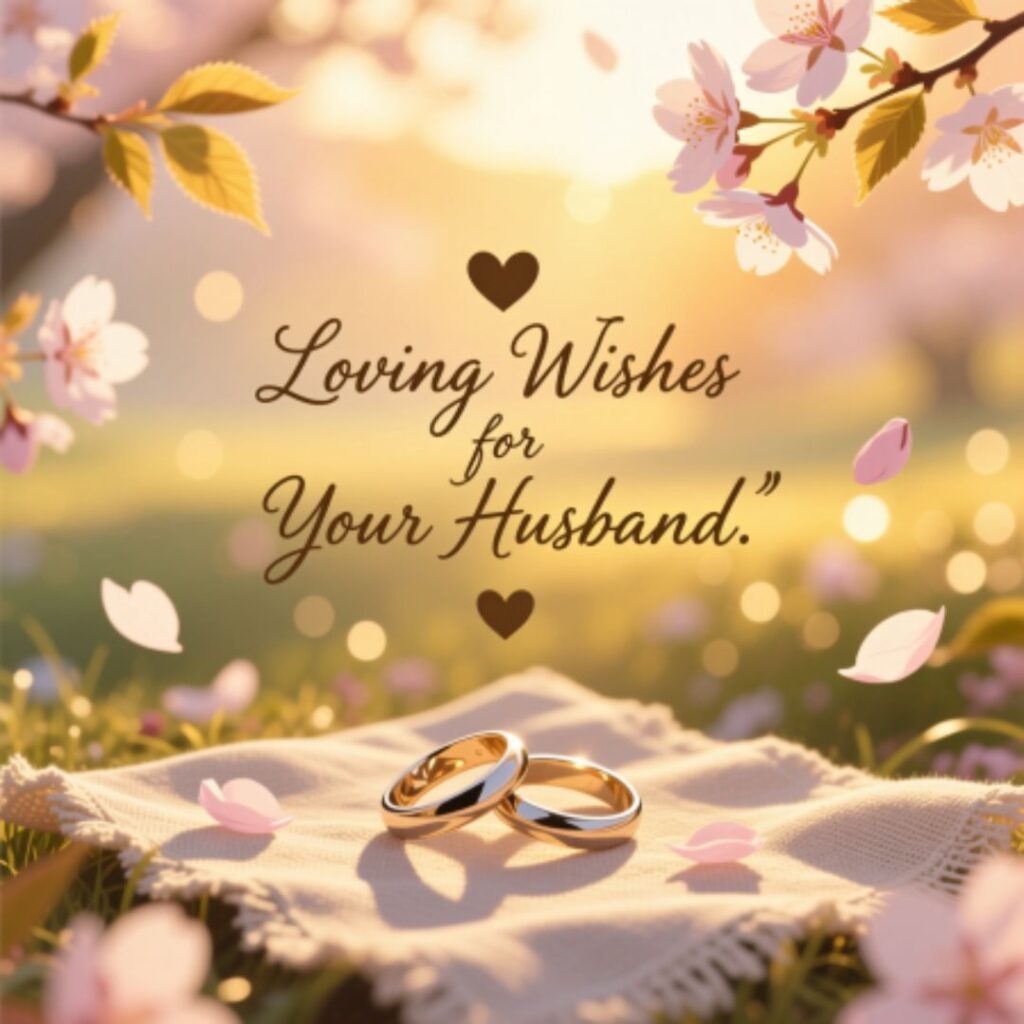 Loving Wishes for Your Husband