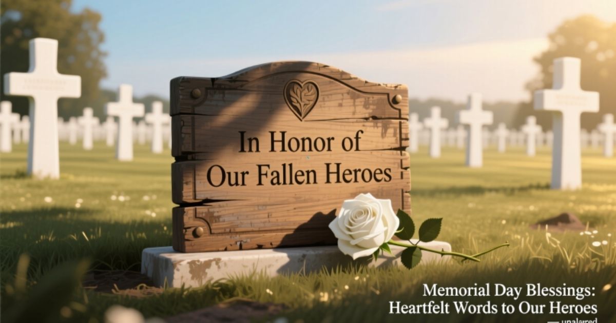 Memorial Day Blessings: Heartfelt Words to Our Heroes