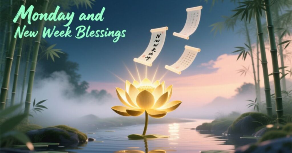 Monday and New Week Blessings Prayers