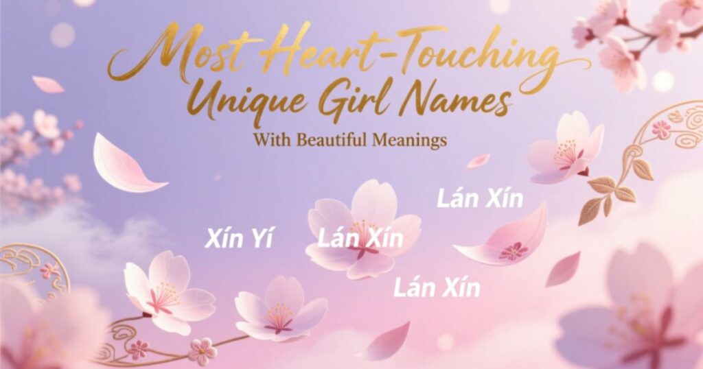 Most Heart-Touching Unique Girl Names With Beautiful Meanings