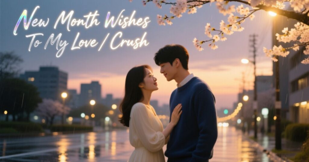 New Month Wishes To My Love Crush