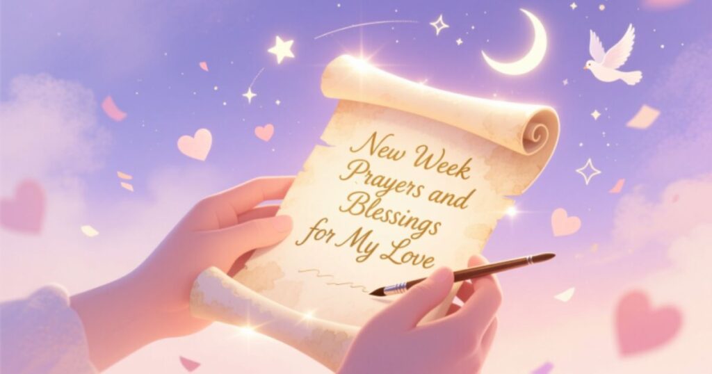 New Week Prayers and Blessings for My Love