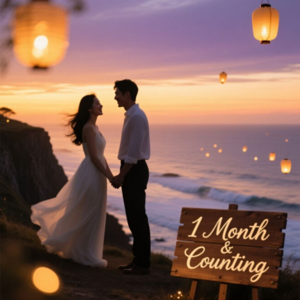 One month anniversary Wishes for wife