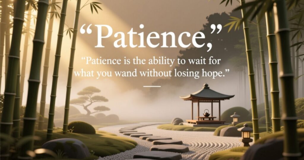 Patience Quotes