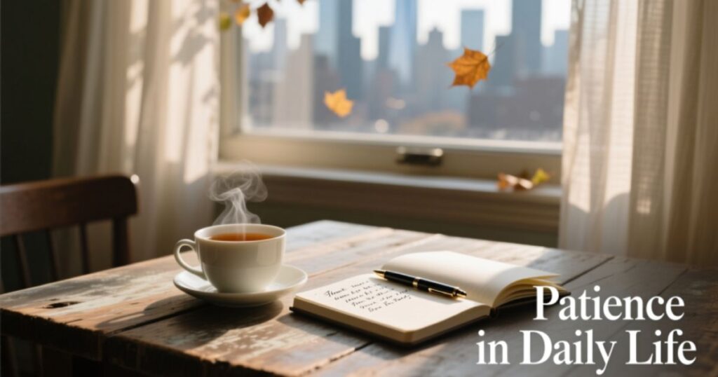 Patience in Daily Life