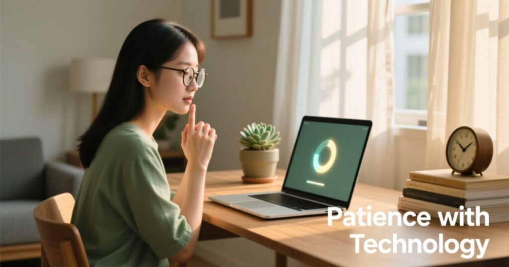 Patience with Technology