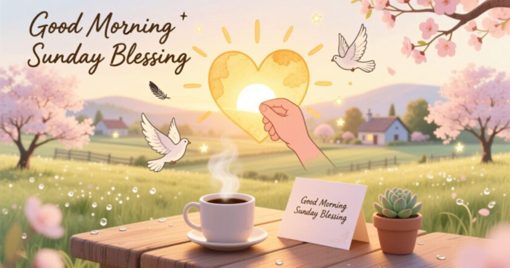 Positive Good Morning Sunday Blessing