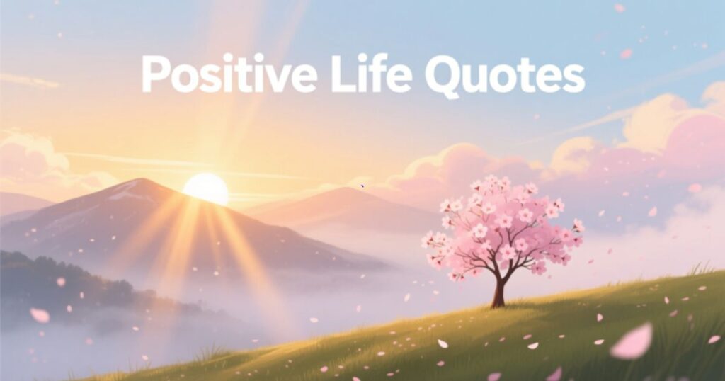Positive Life Quotes