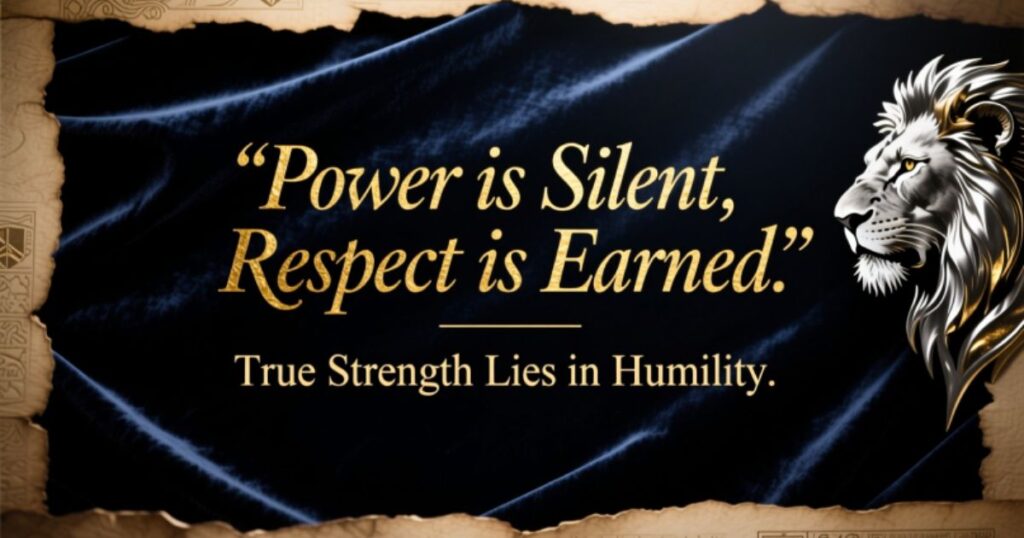 Power and Respect Quotes