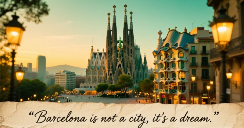 Quotes about Barcelona's Beauty